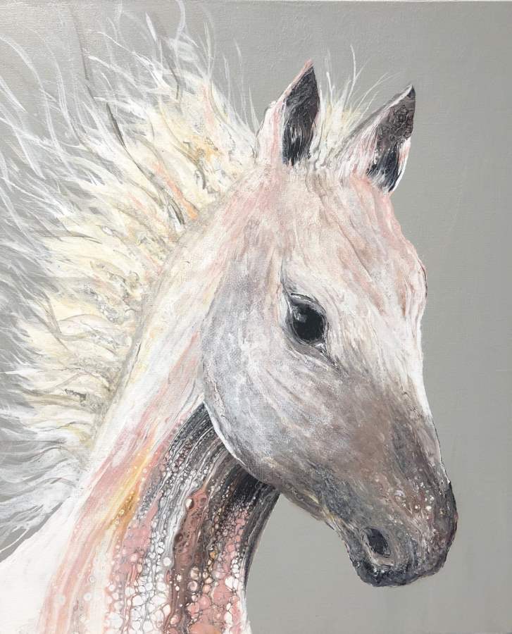 White Pony (20x24)