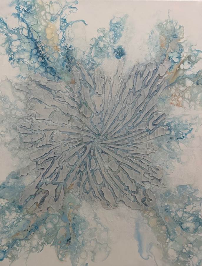 Soft Blues #1 (16x20)