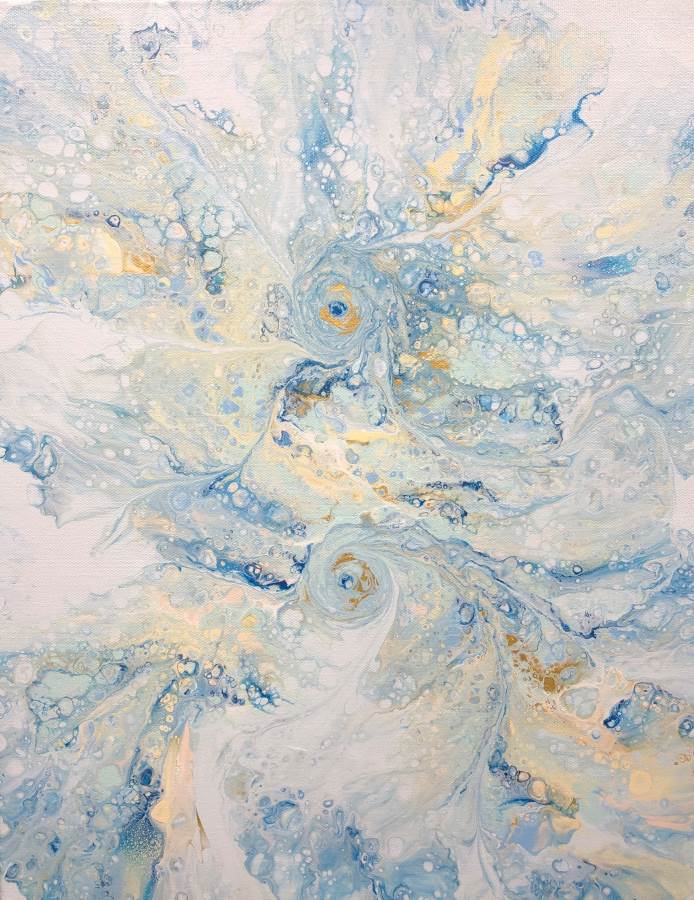 Soft Blues #2 (16x20)