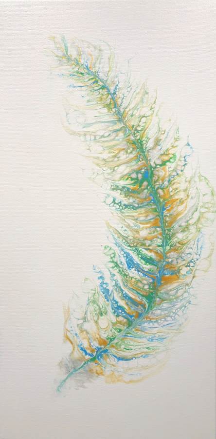 Soft Feather #1 (12x24)