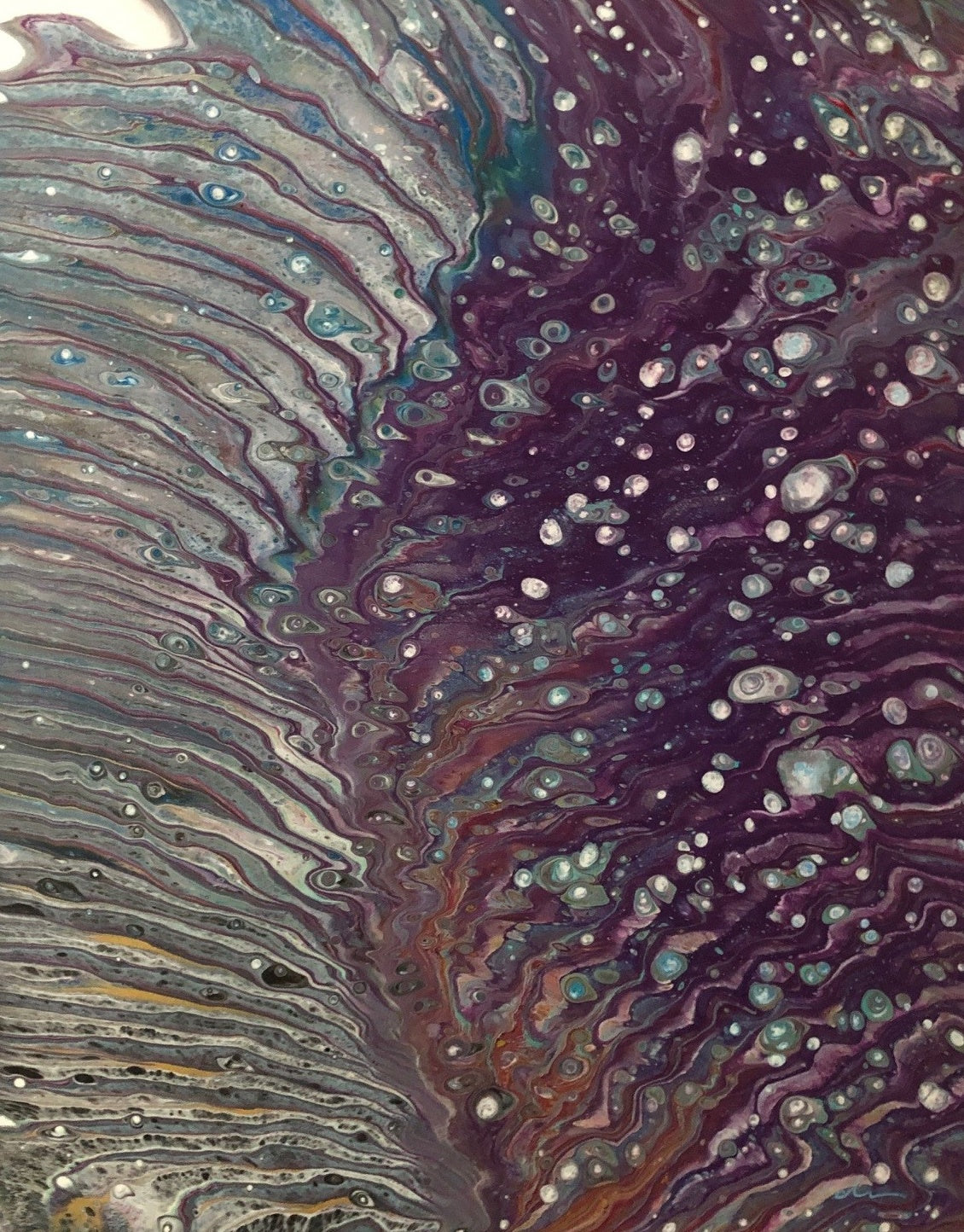 Dirty Pour - - Pour Painting Technique